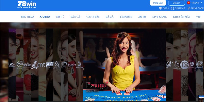 Một số nhà sản xuất có liên kết với Casino online 